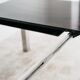 Table à manger extensible Giovanni Offredi Saporiti design années 70