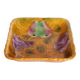 Fruit dish in slip, Sarreguemines earthenware
