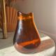 C. Morin, Dieulefit. Signed glass vase