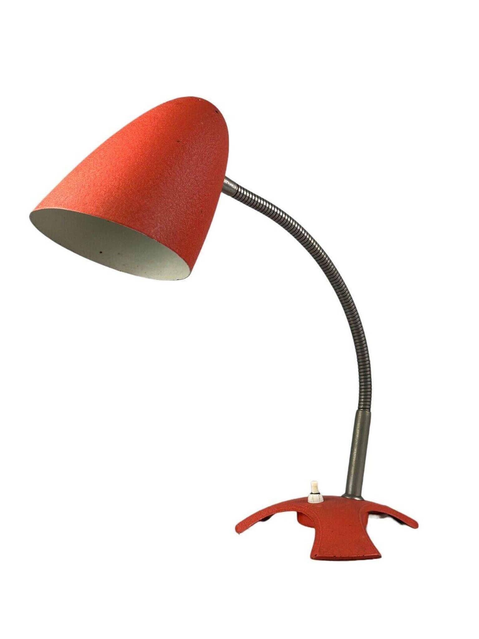 60s 70s lampe lampe de table lampe de bureau métal space age