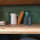 Library in solid cherry wood