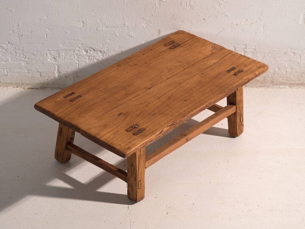Antique pine coffee table – China, circa 1890