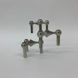 Set of 3 Candlestick by Fritz Nagel & Ceasar Stoffi and manufactured by BMF 1960’s