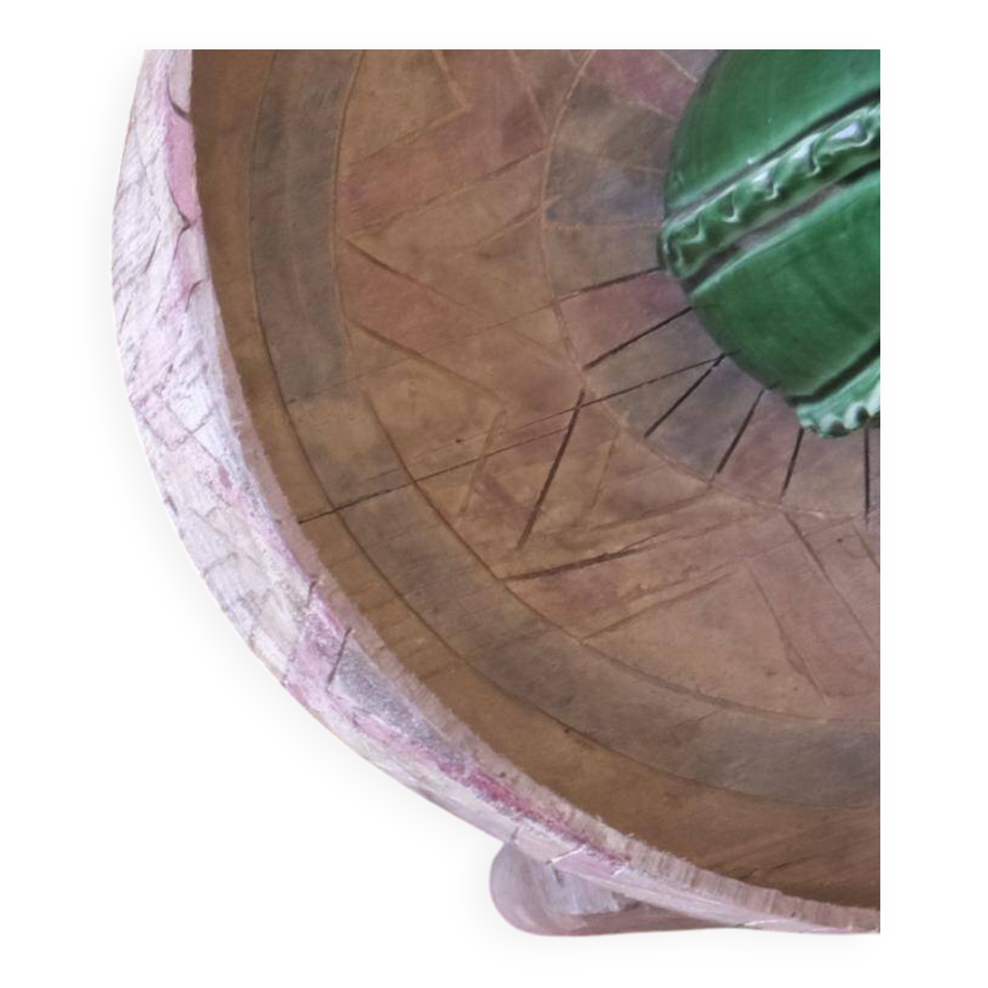 Berber Hallway Rug Lavender - 388 x 79 cm