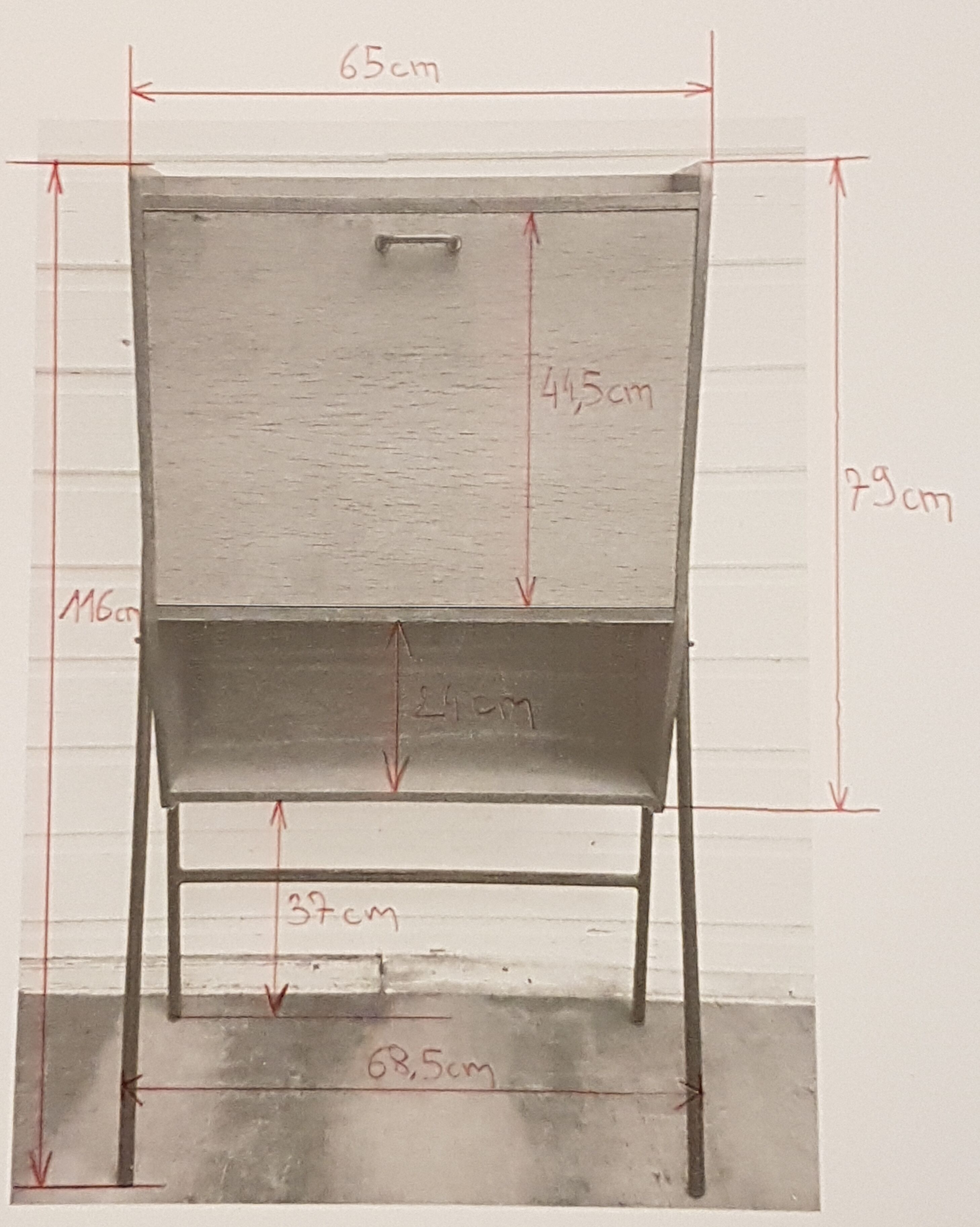 Vintage writing desk 1950