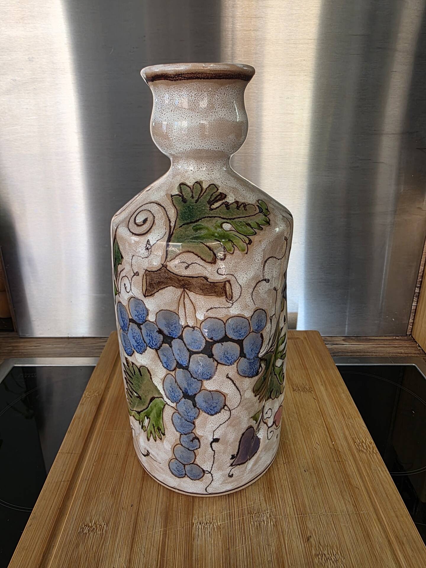 Vintage bottle vase Gunter Erhart SKK Merano / Italian ceramics