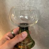 Set of 4 Alsatian stemmed glasses