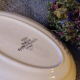 Duo de ravier Digoin Sarreguemines modèle 9181