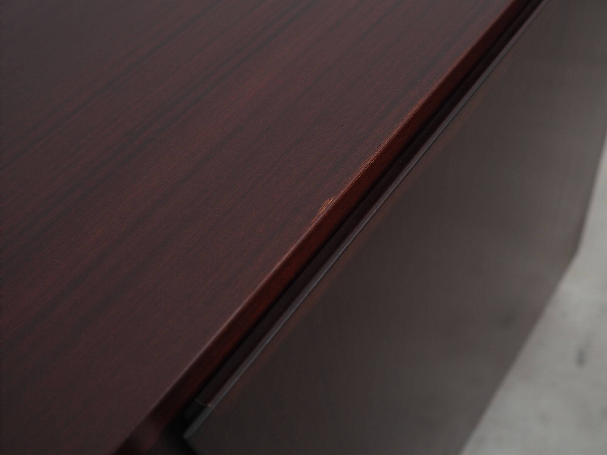 Mahogany cabinet, Danish design, 1960s, manufacturer: Omann Jun