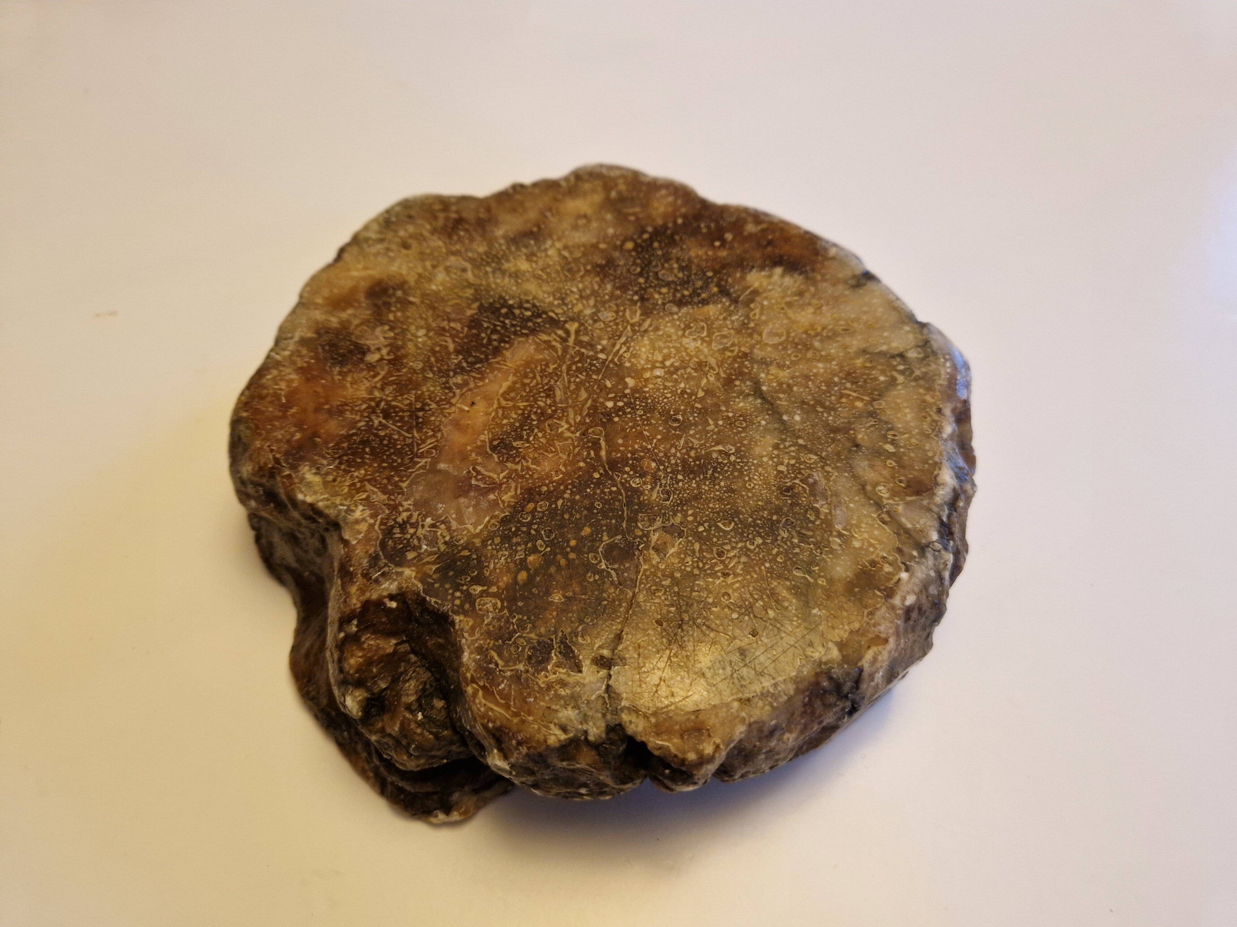 Cendrier en albâtre Italie vintage 1970