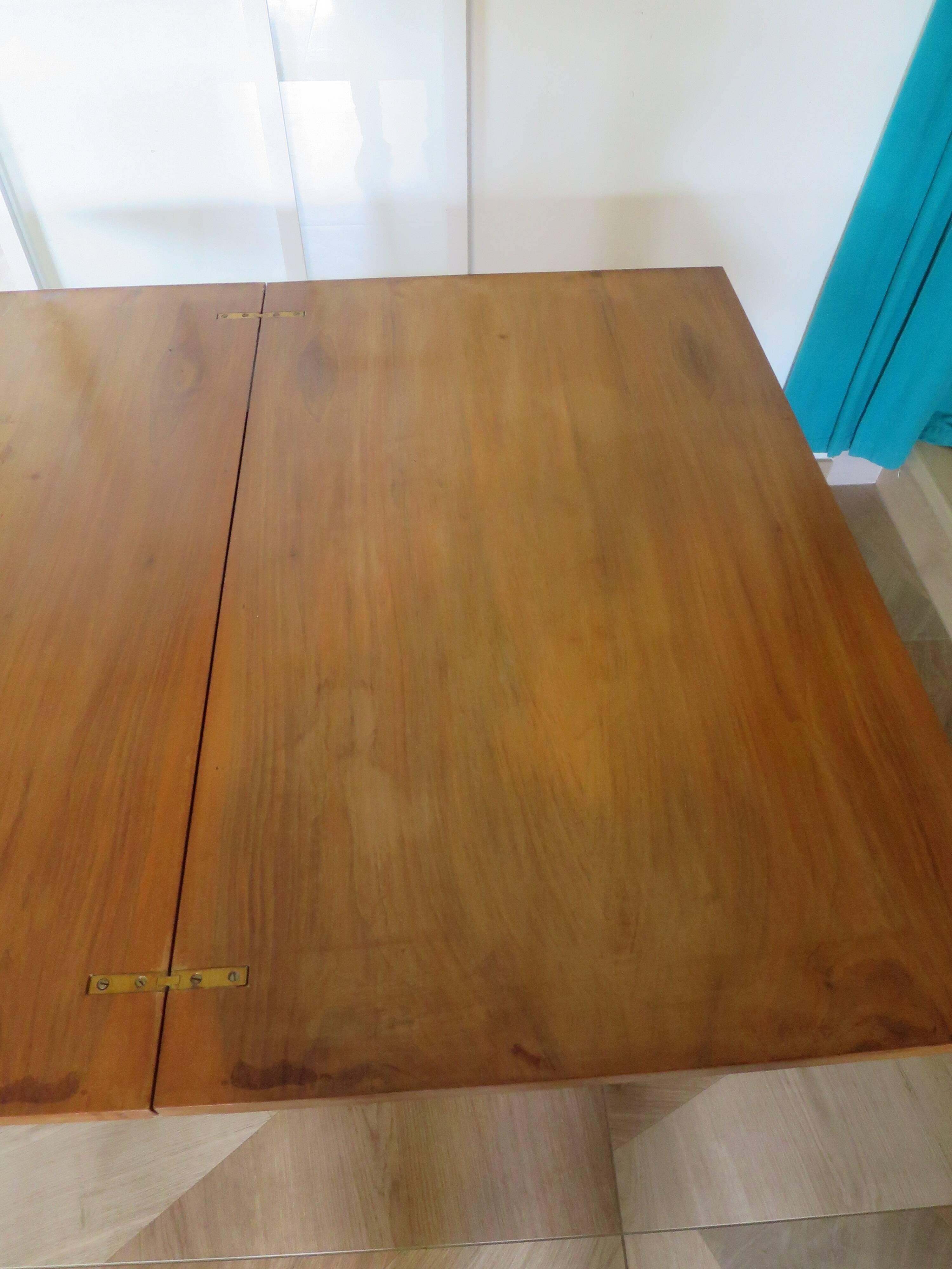 Table de salle à manger extensible, années 50-60