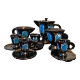Vallauris ceramic tea service from the 1950s