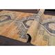 Vintage Turkish Oushak Handmade Wool Runner 89x344