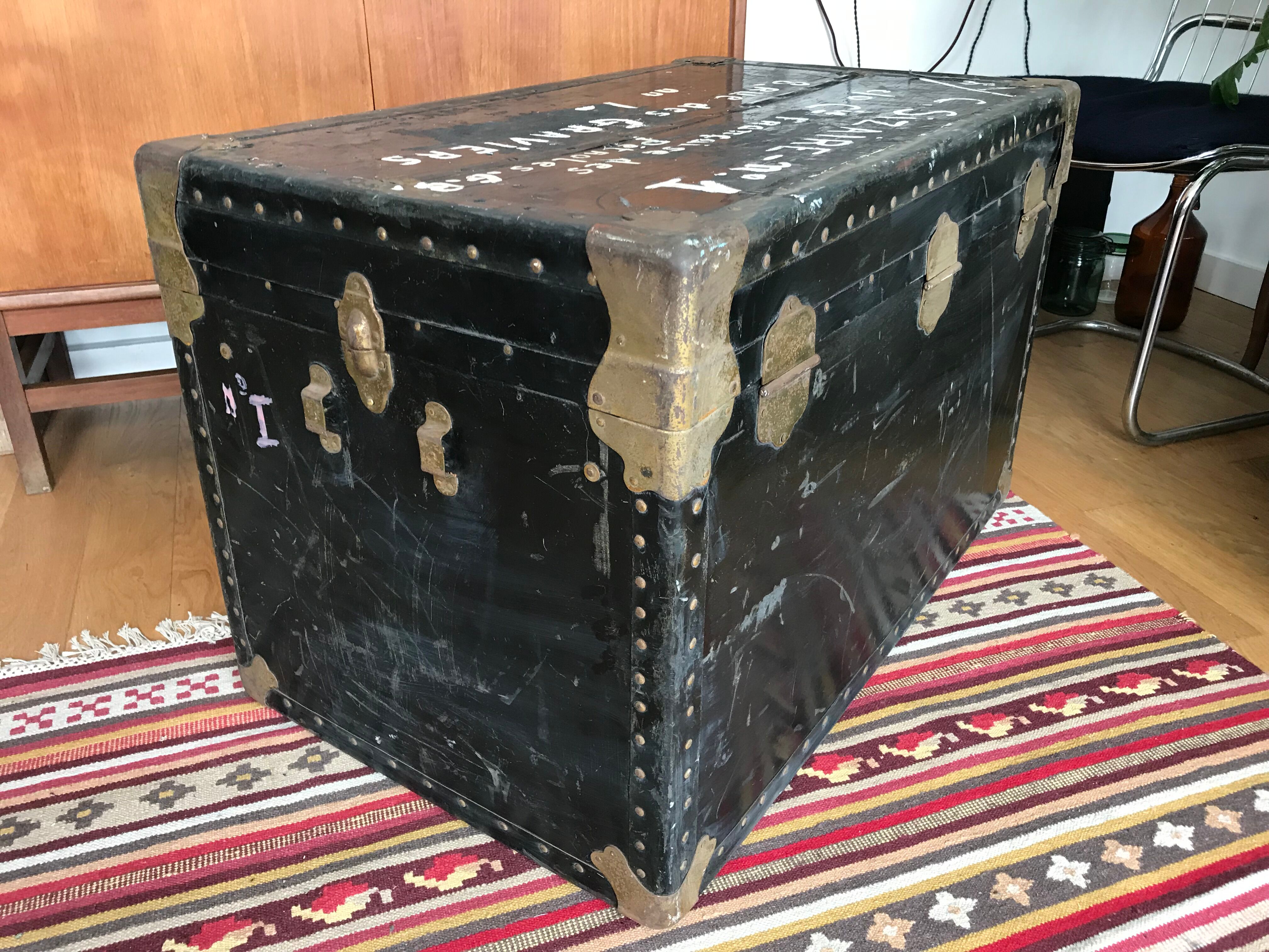 Wooden and metal box