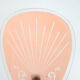 Set of 2 mid-century pink glass table lamps, 1950s