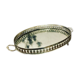 Oriental silver metal top