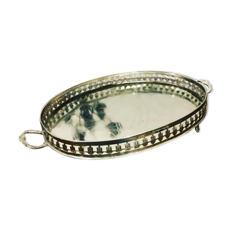 Oriental silver metal top