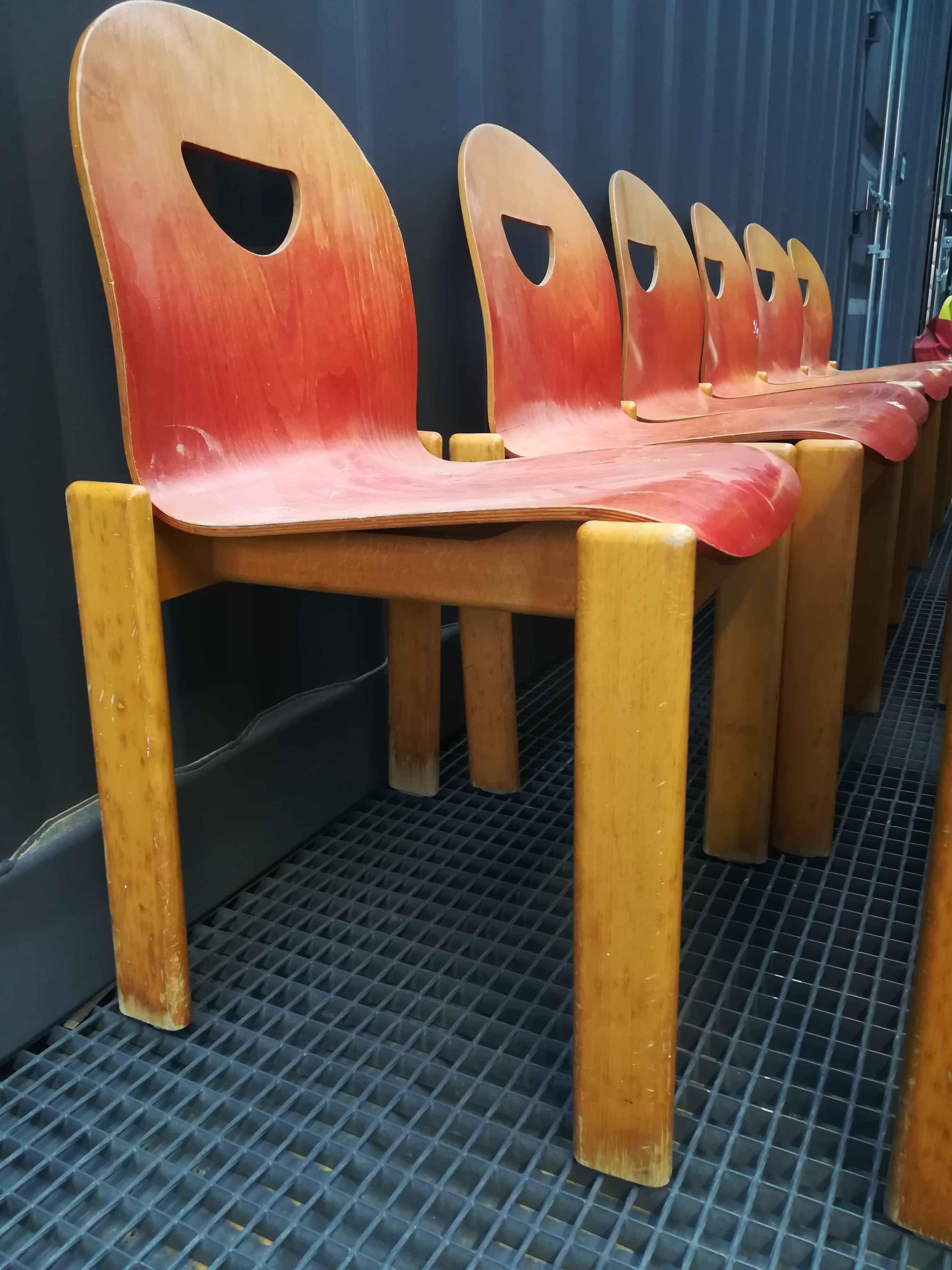 Set of 12 chairs from the 80s-90s