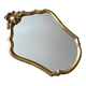 Miroir à la poudre d’or style Louis XV