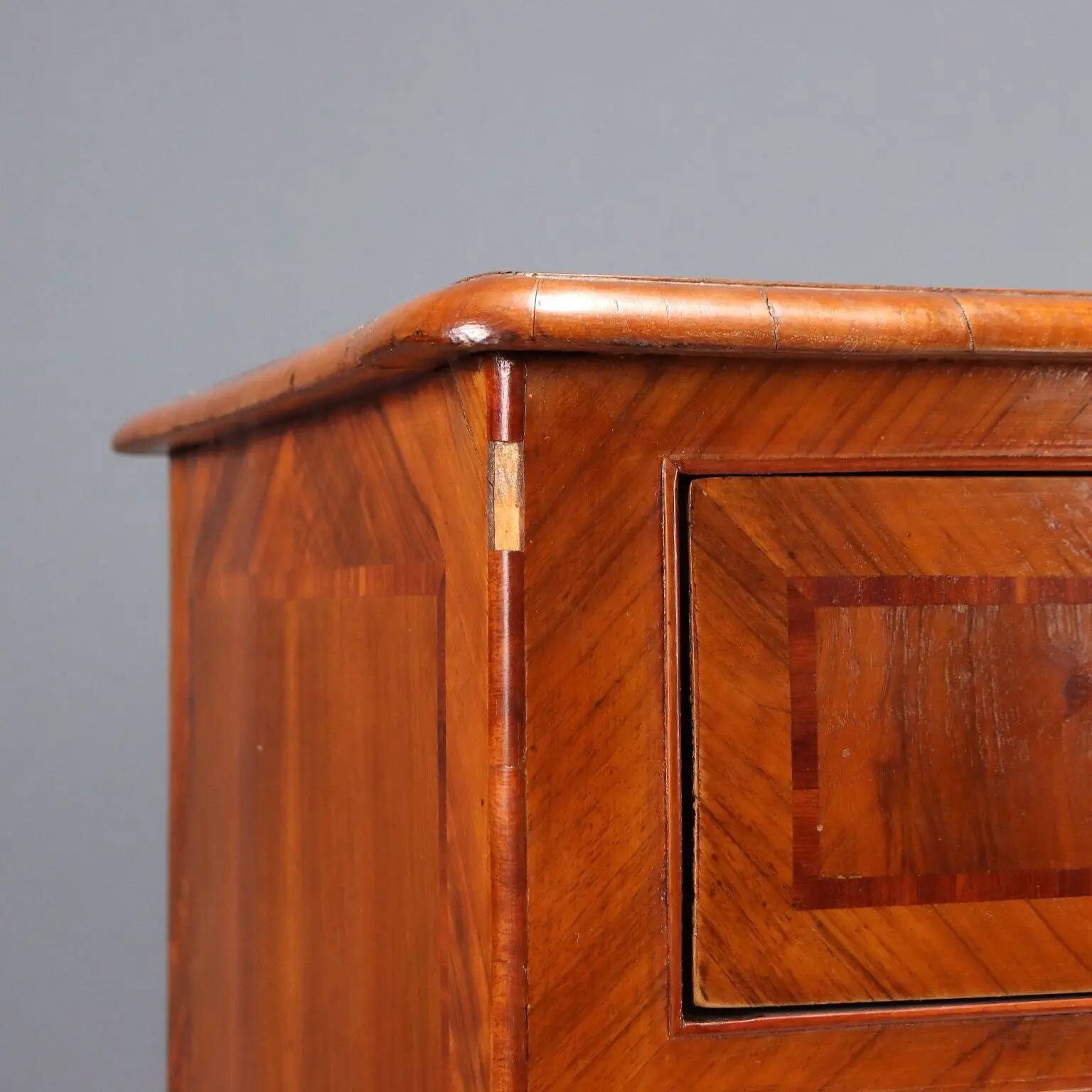 Antique neoclassical commode in poplar, Italy, 18th century