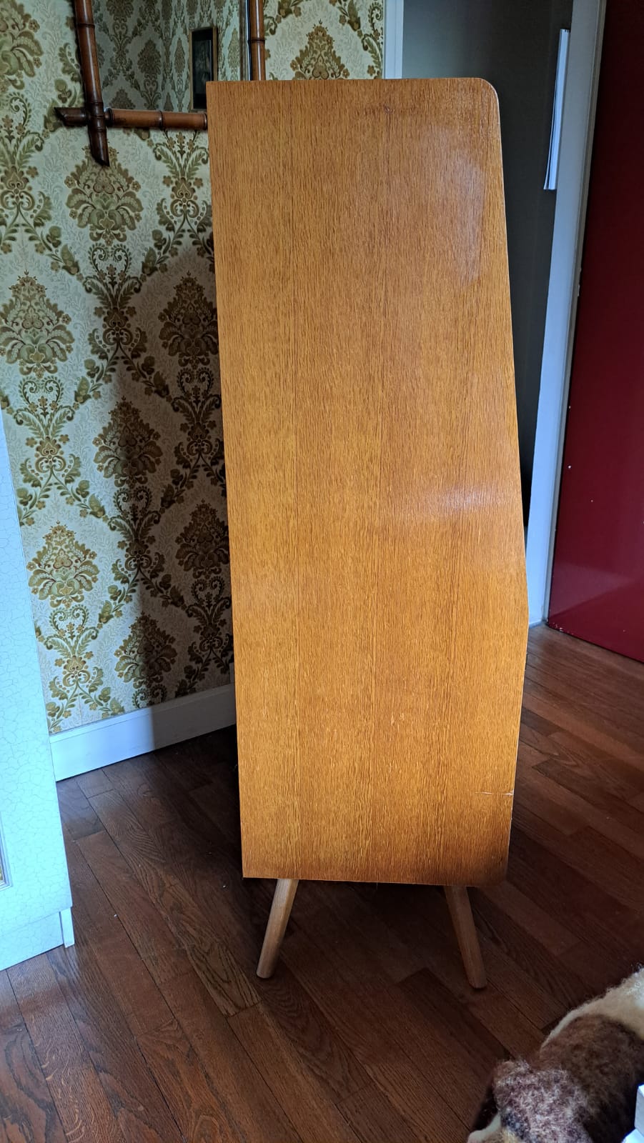Secrétaire bureau vintage bois