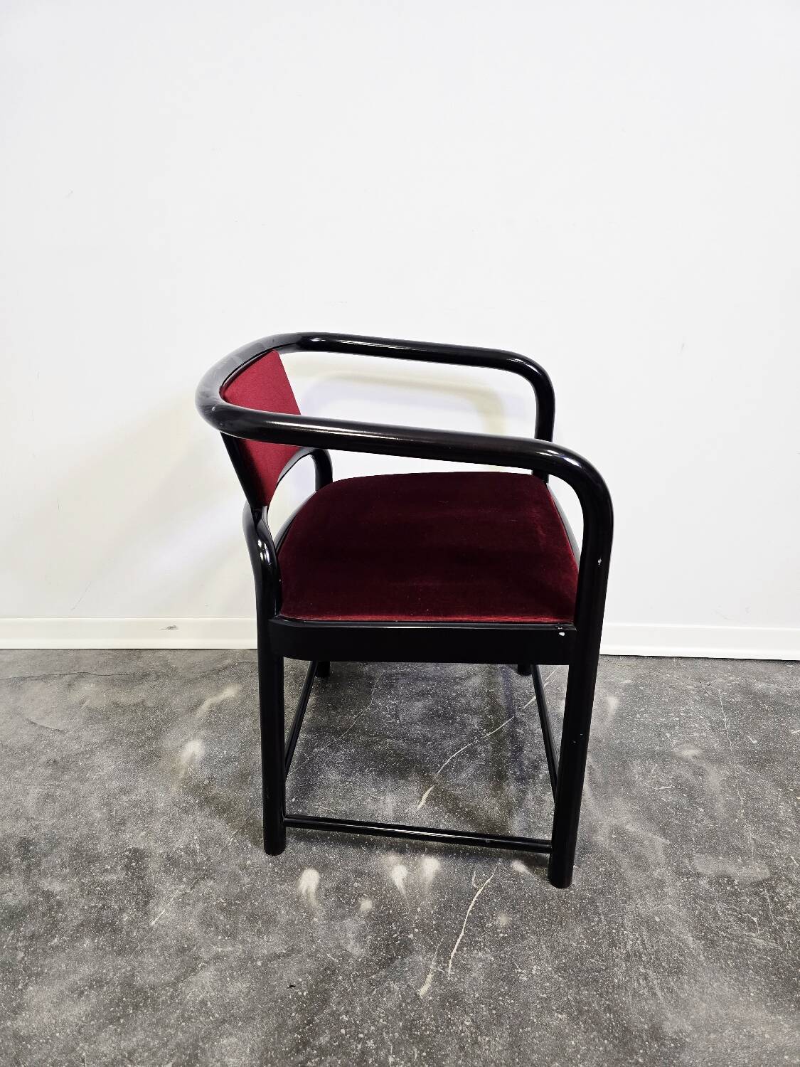 80s Velvet Armchair