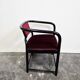 Fauteuil en velours des années 80