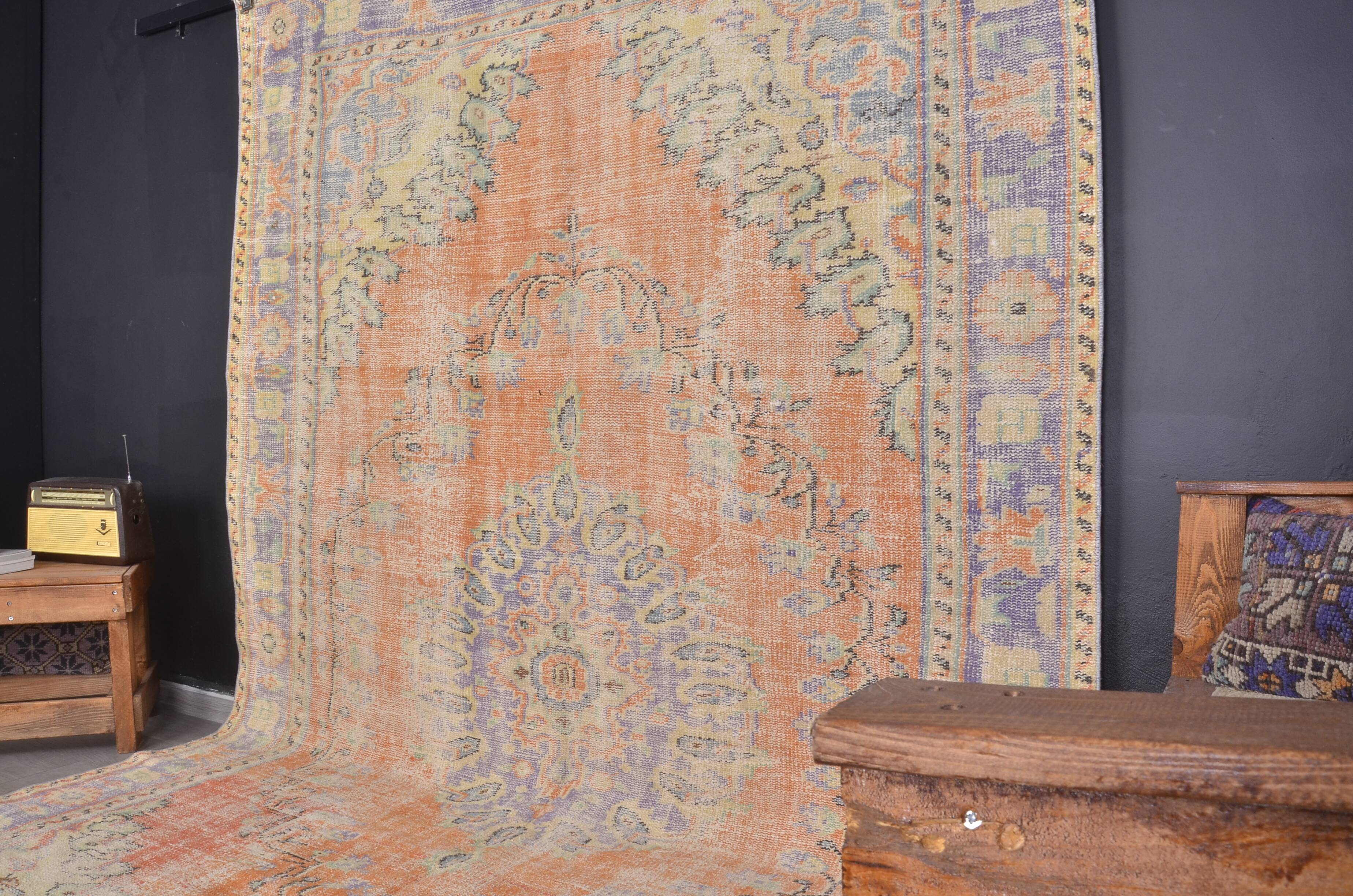 Decorative Anatolian Floor Oushak Rug sku2324