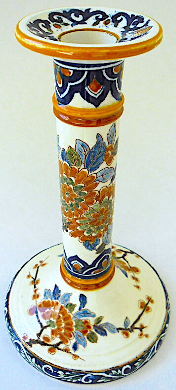 Gien's ancient earthenware candlestick