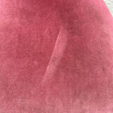 Set of 6 wooden chairs sitting red