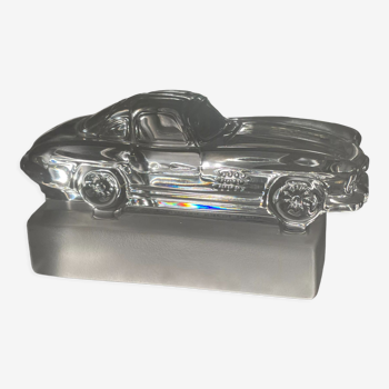 Crystal paperweight Mercedes 300 SL