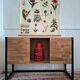 Hiba oak and industrial metal sideboard from La Redoute Interiors