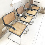 Set 4 chairs S64 by Marcel Breuer for Thonet