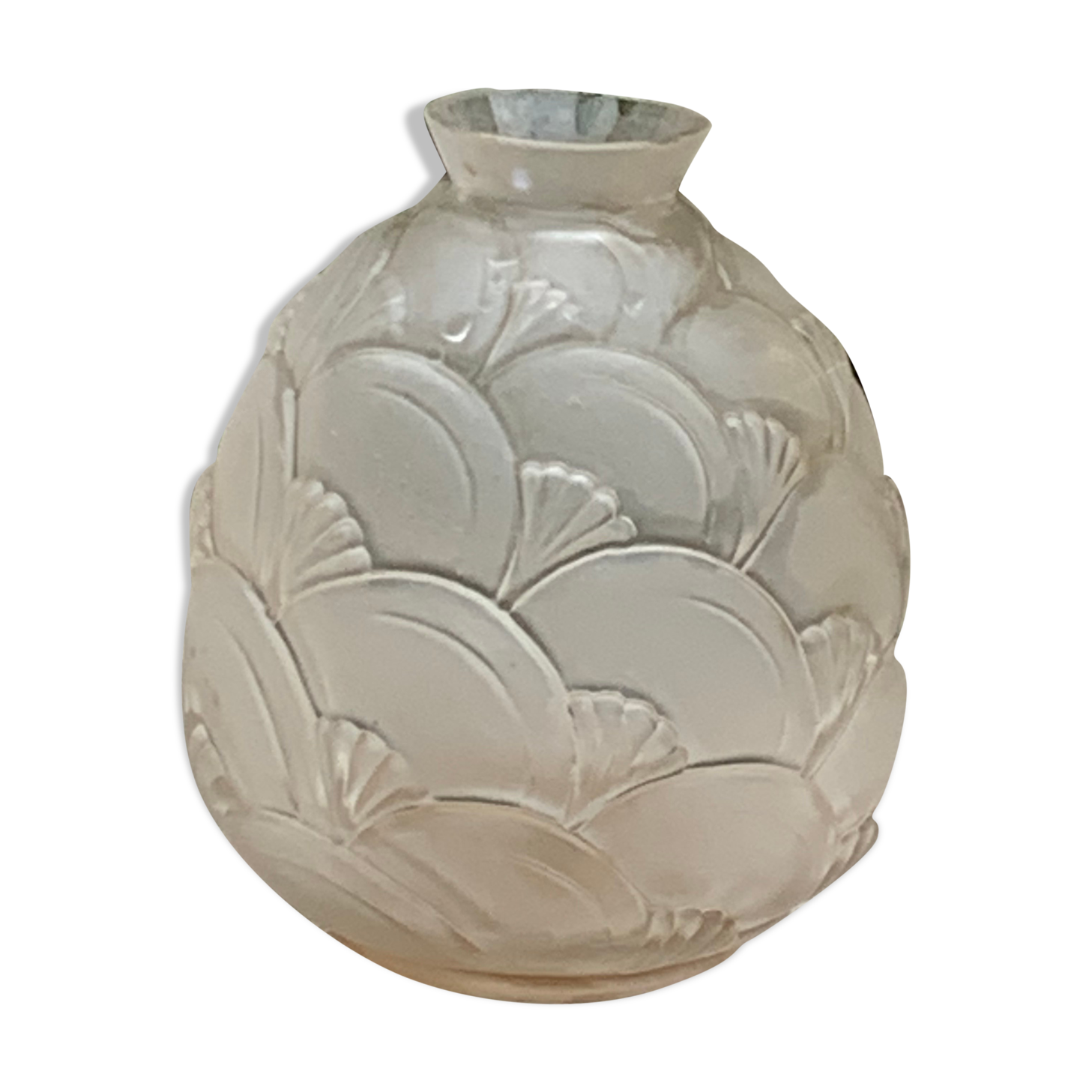 Vase art deco signed Espaivet, 1930
