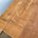 Solid oak dining farm table to eat 1950 220x77x75cm
