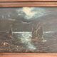 Ancient miniature painting Marine