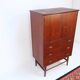 Teak secretary in Danish style, 60s/70s, retro style.