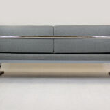 Bauhaus tubular chromed steel sofa from Hynek Gottwald, 1930s