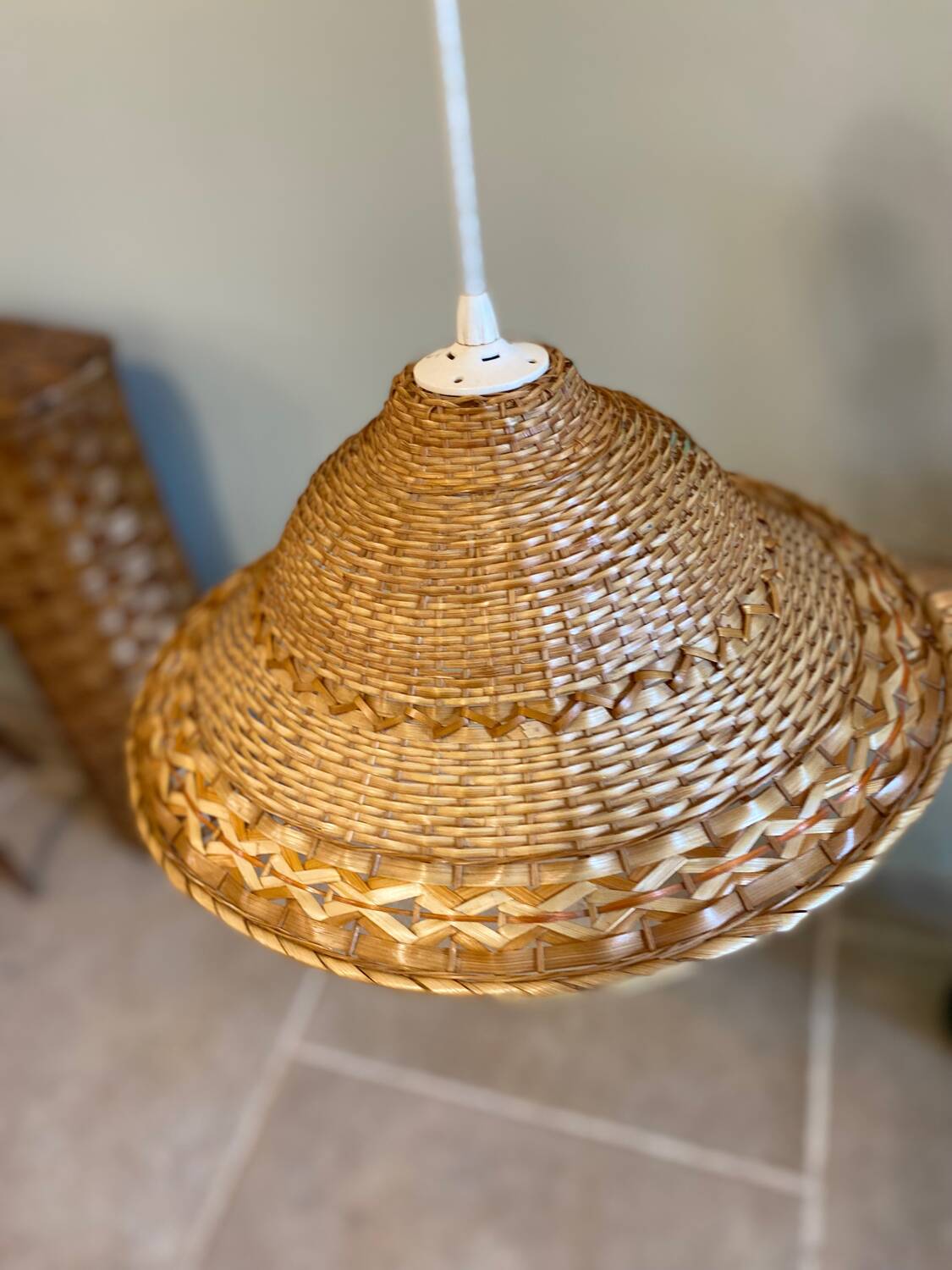 Vintage pendant light