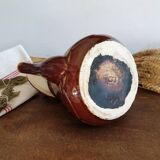 Vintage tea maker in old-fashioned country house-style earthenware