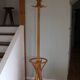 BAUMANN light-colored coat and umbrella stand with olive top