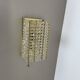 brass and aryl glass wall light sconce by Emil Stejnar, Austria, 1950s