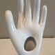 Vintage man hand vase