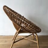 Rattan armchair
