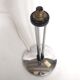 Lamp base with 3 chrome tubes