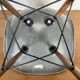 DSW side chairs by Charles & Ray Eames pour Herman Miller