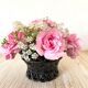 Black opaline pot