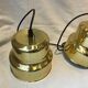 Scandinavian gold pendant lamp