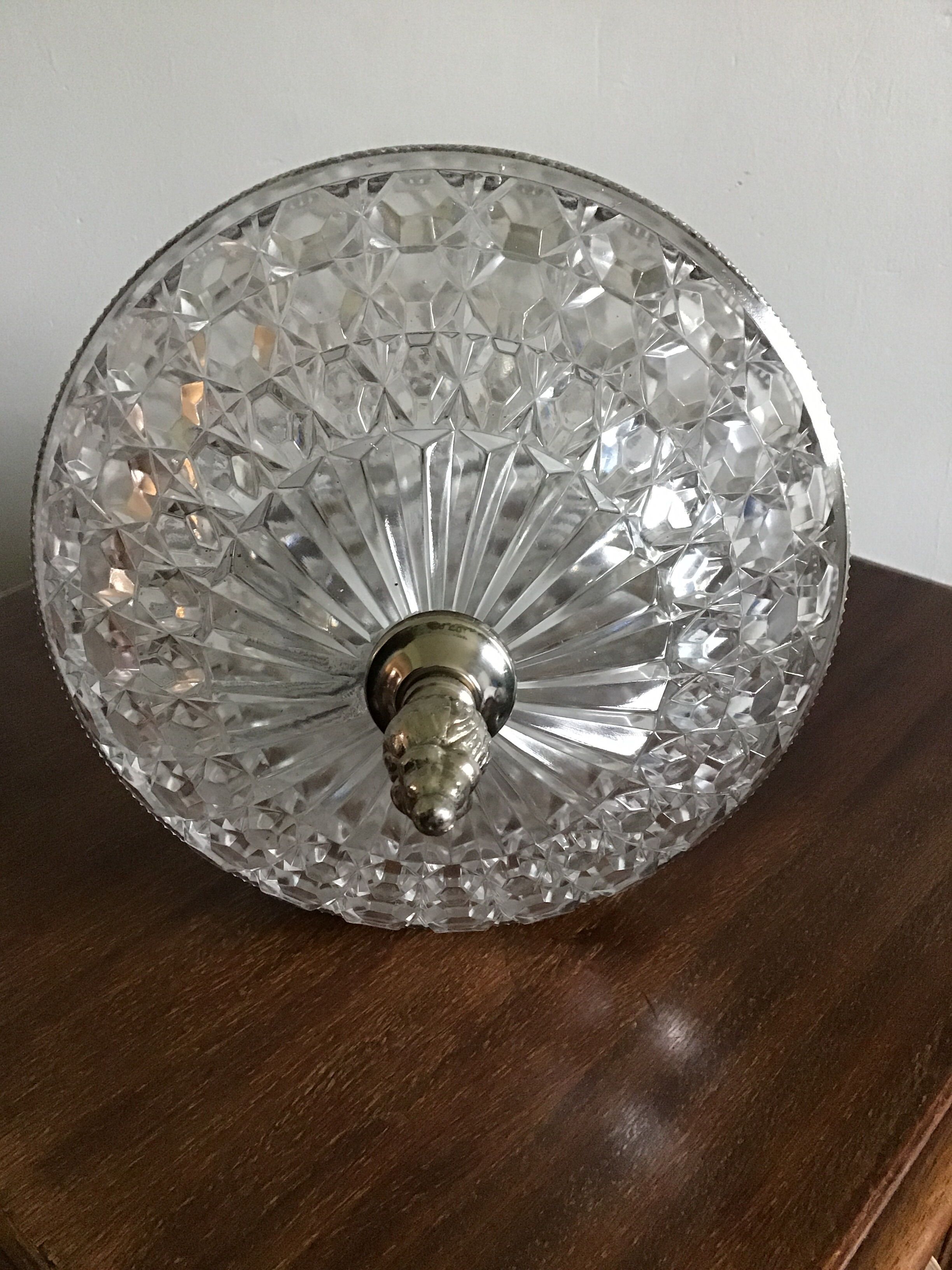 Ceiling balloon glass and metal
