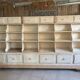 Exceptional old grocery store furniture - dresser